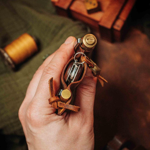 EDC Pocket Organizer - First Mate v3 | Leather Pocket Carrier