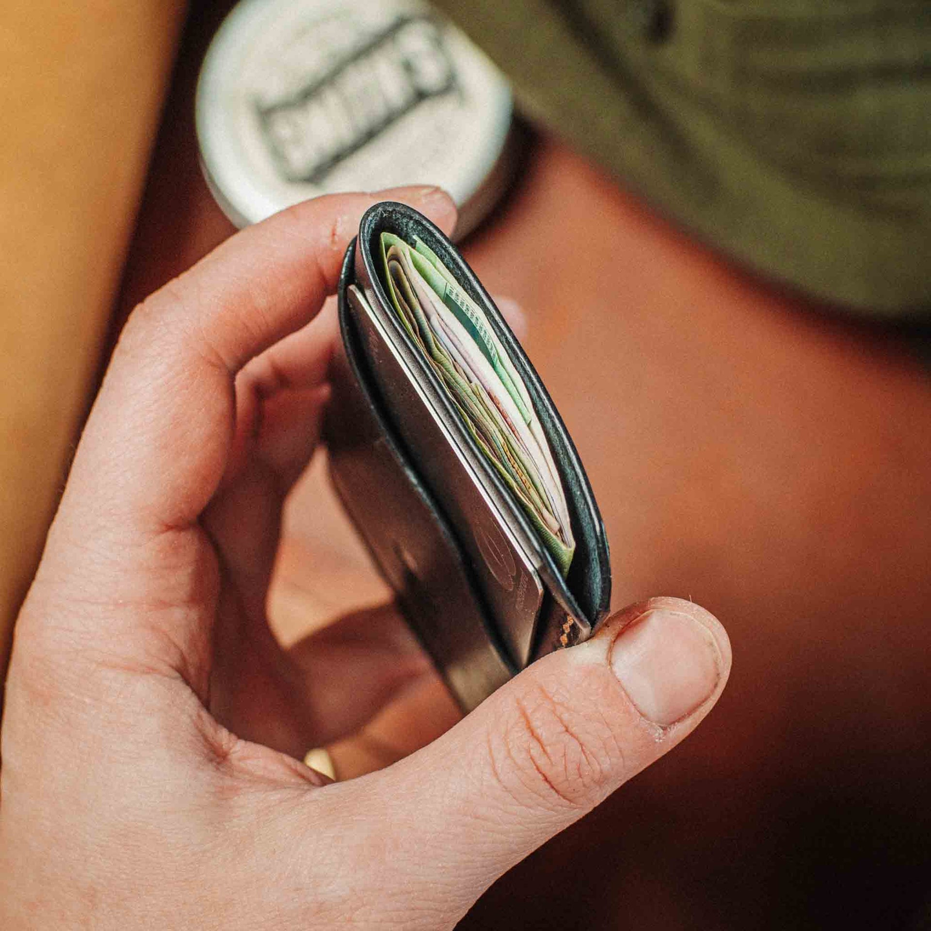 Slim Card Holder - Venturer v2 | Minimalist Leather Wallet | EDC