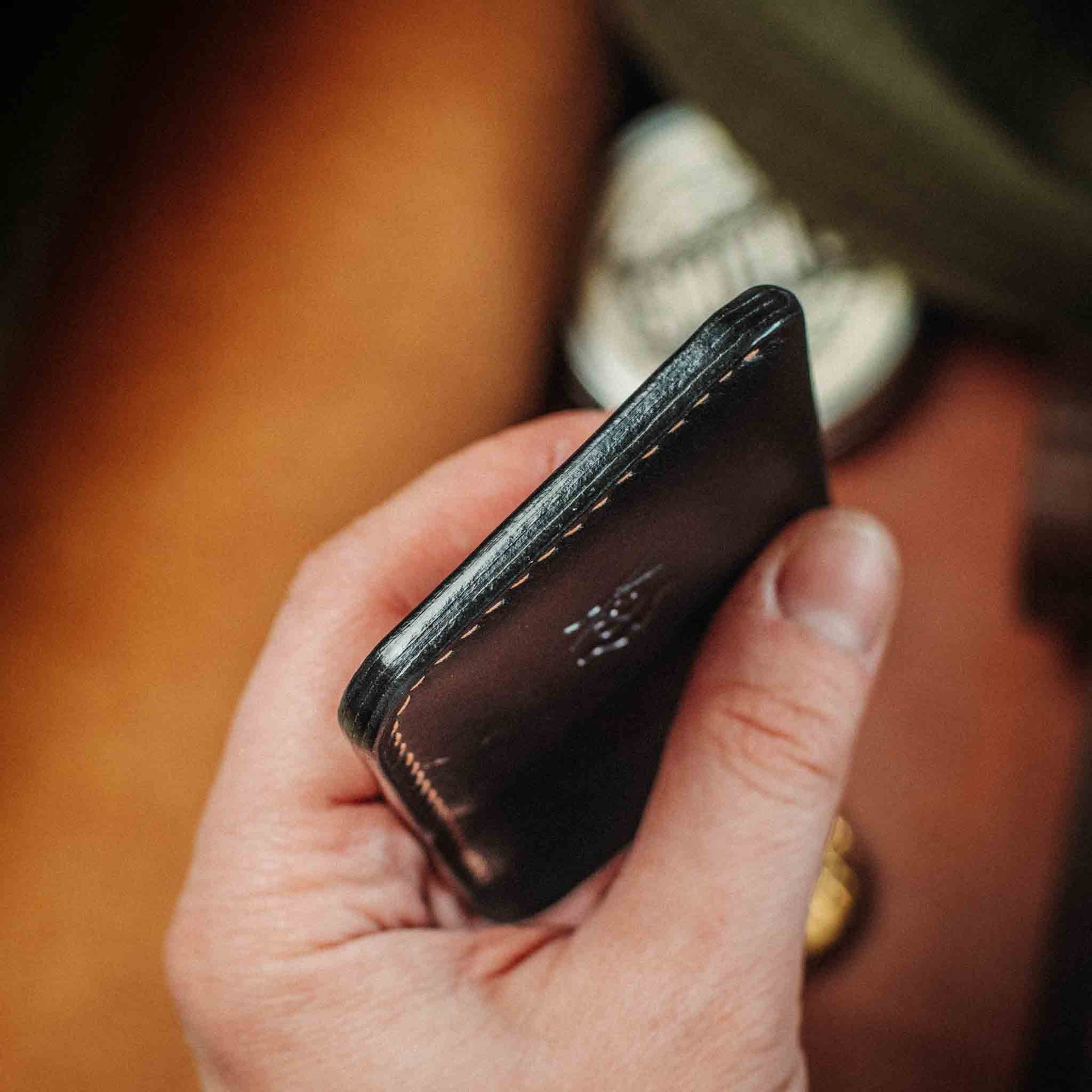 Slim Card Holder - Venturer v2 | Minimalist Leather Wallet | EDC