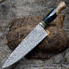 Protivo VG10 Chef Knife, Damascus Chef Knife with Olive Wood Handle