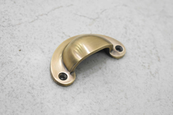 Victorian Bin Pulls - Antique Brass