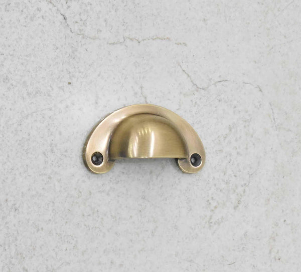 Victorian Bin Pulls - Antique Brass