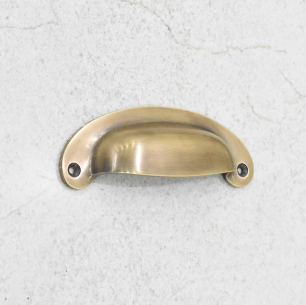 Victorian Bin Pulls - Antique Brass