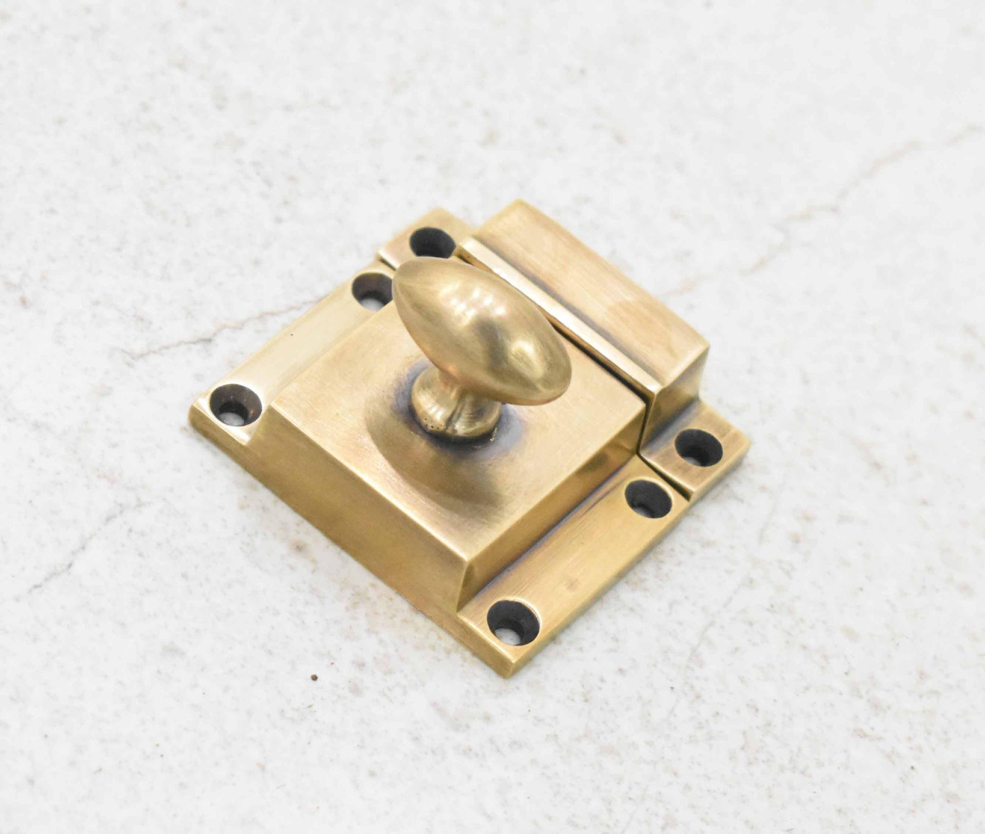 Cabinet Latch - Antique Brass