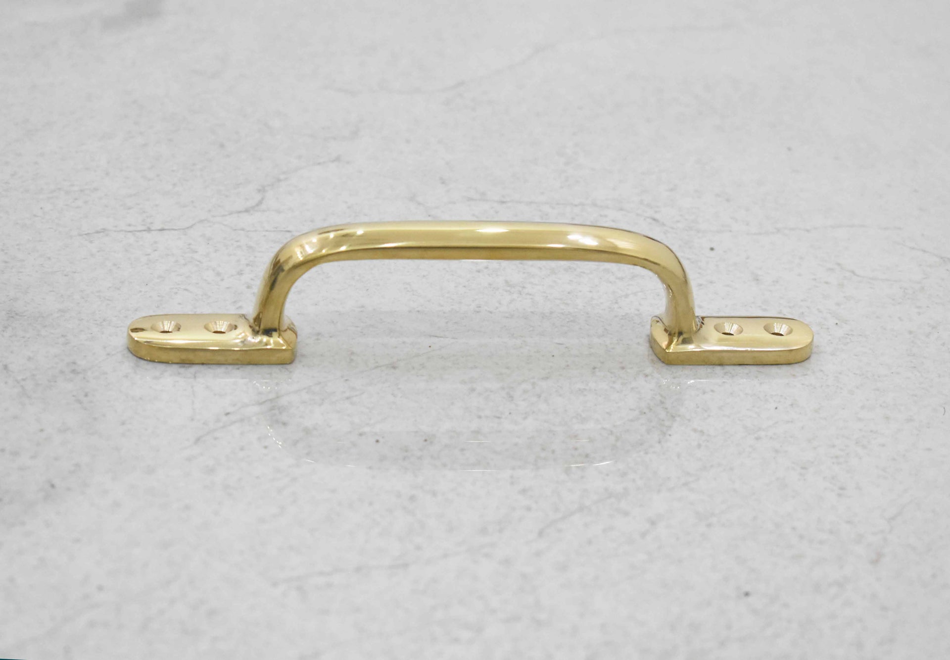 Large Hamridge Pull - Unlacquered Brass Polished