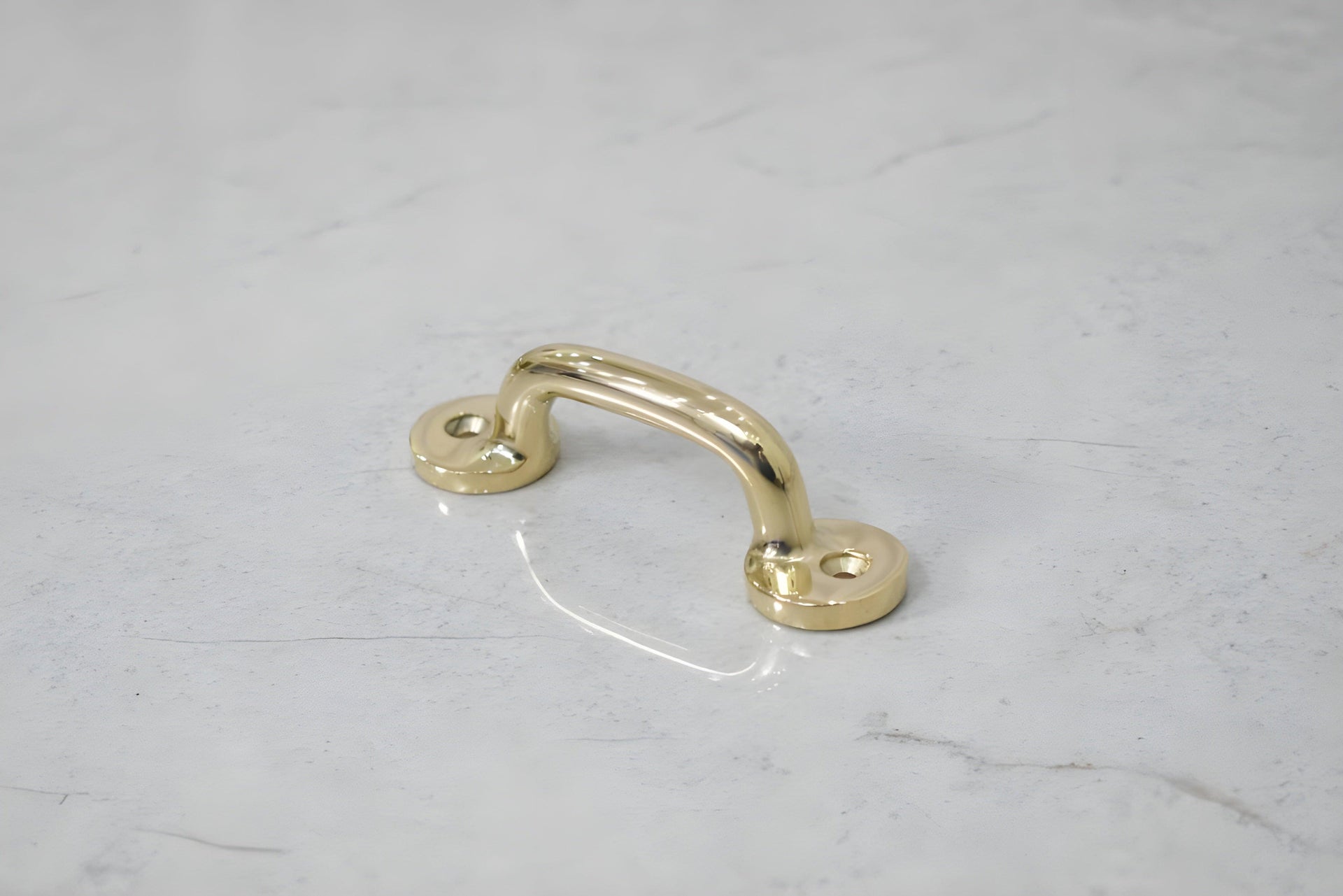 Boise Cabinet Pulls - Unlacquered Brass Polished