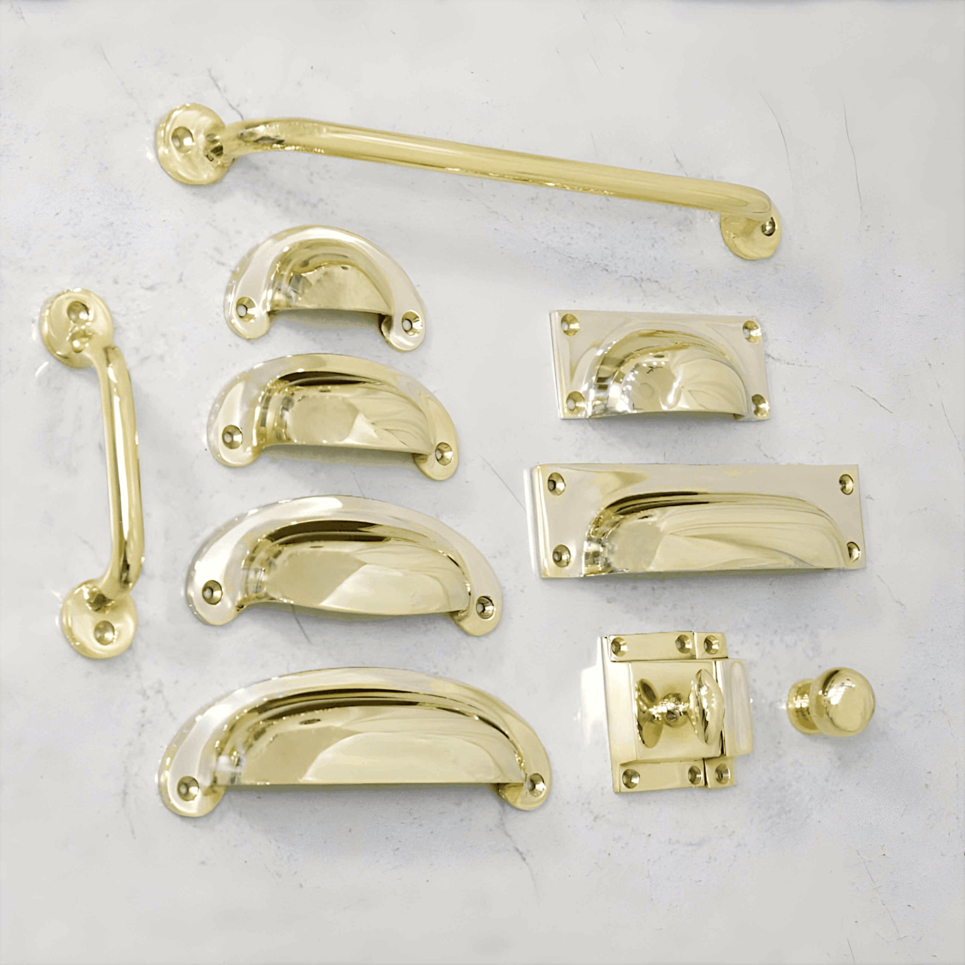 Texas Collection - Unlacquered Polished Brass