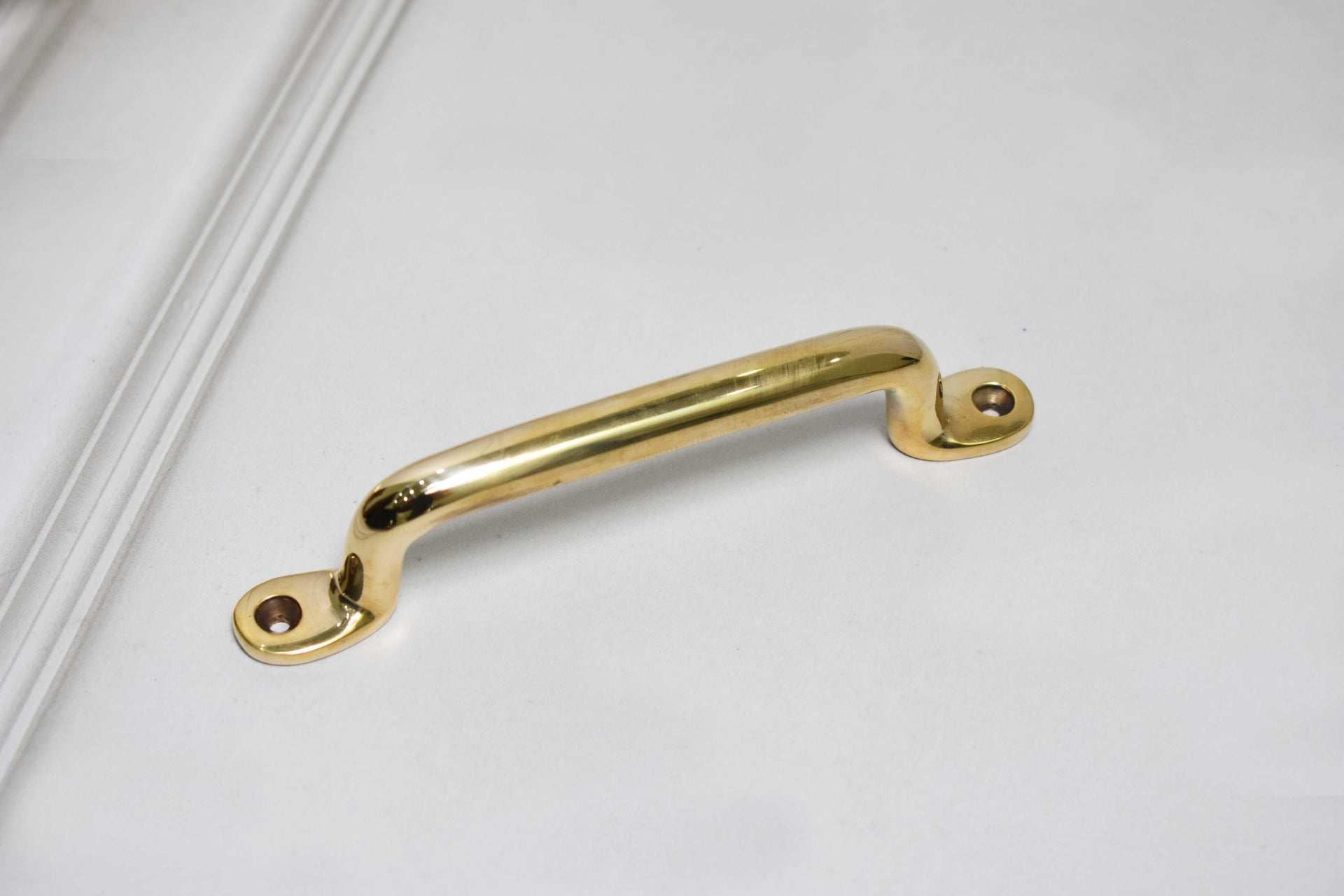 Serene Cabinet Pulls - Unlacquered Brass Polished