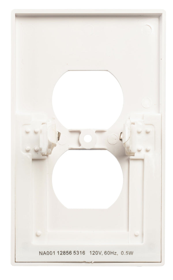 Outlet Cover with Built-In LED Night Light - 2 Styles
