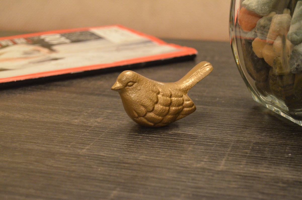 Vibhsa Bird Figurines Symbols of Health & Happiness (Marigold)