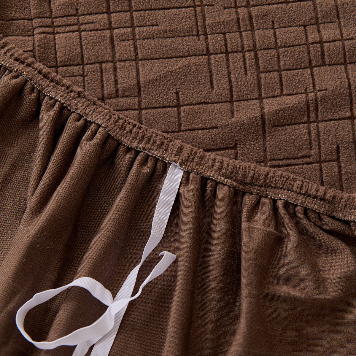 Embossed Lines Couch Covers Stretchable Non-Slip & Washable Sofa Slipcovers
