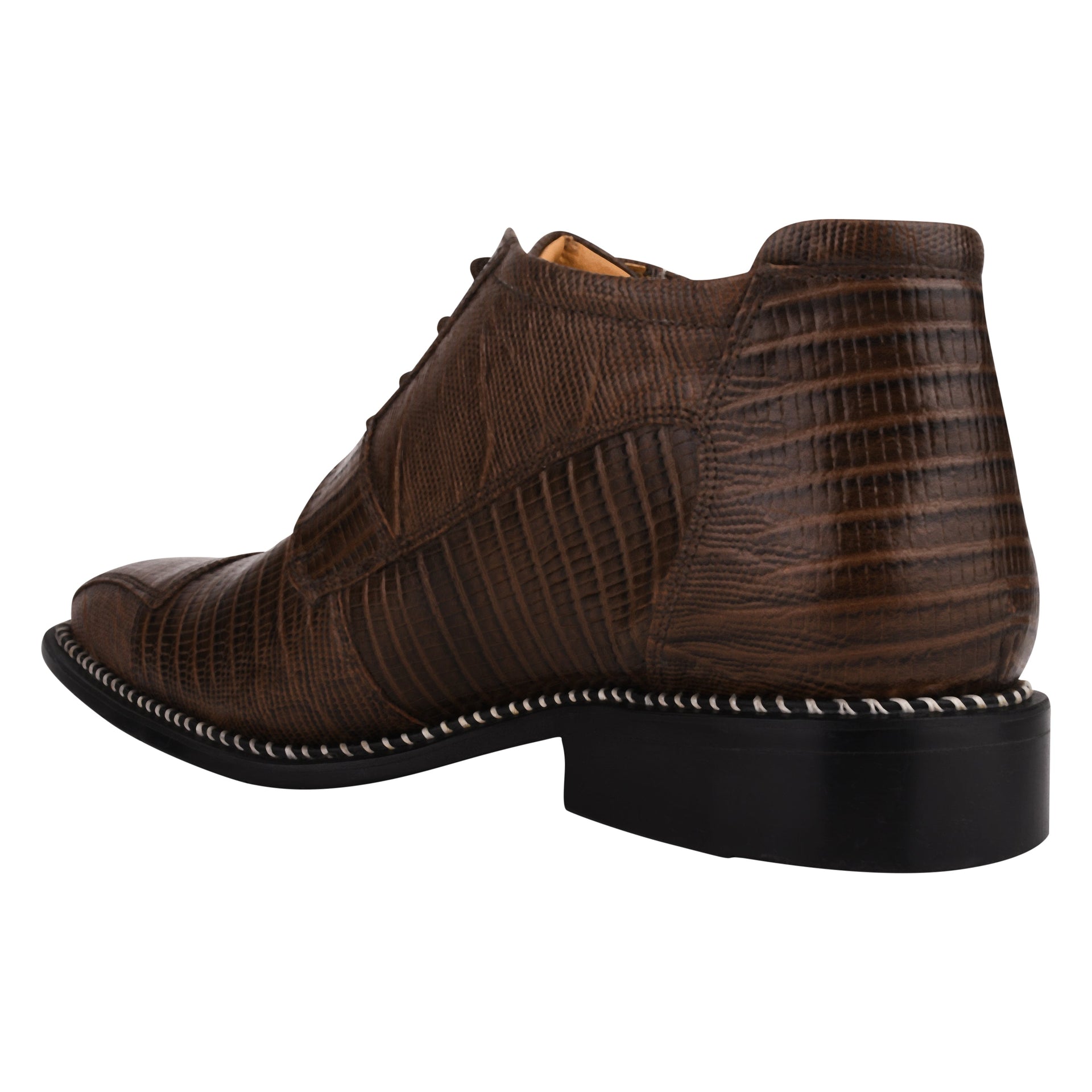 Foxx Leather Lace-Up Boots