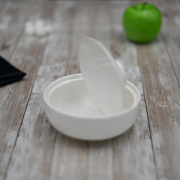 White Soup Cup With Lid 5