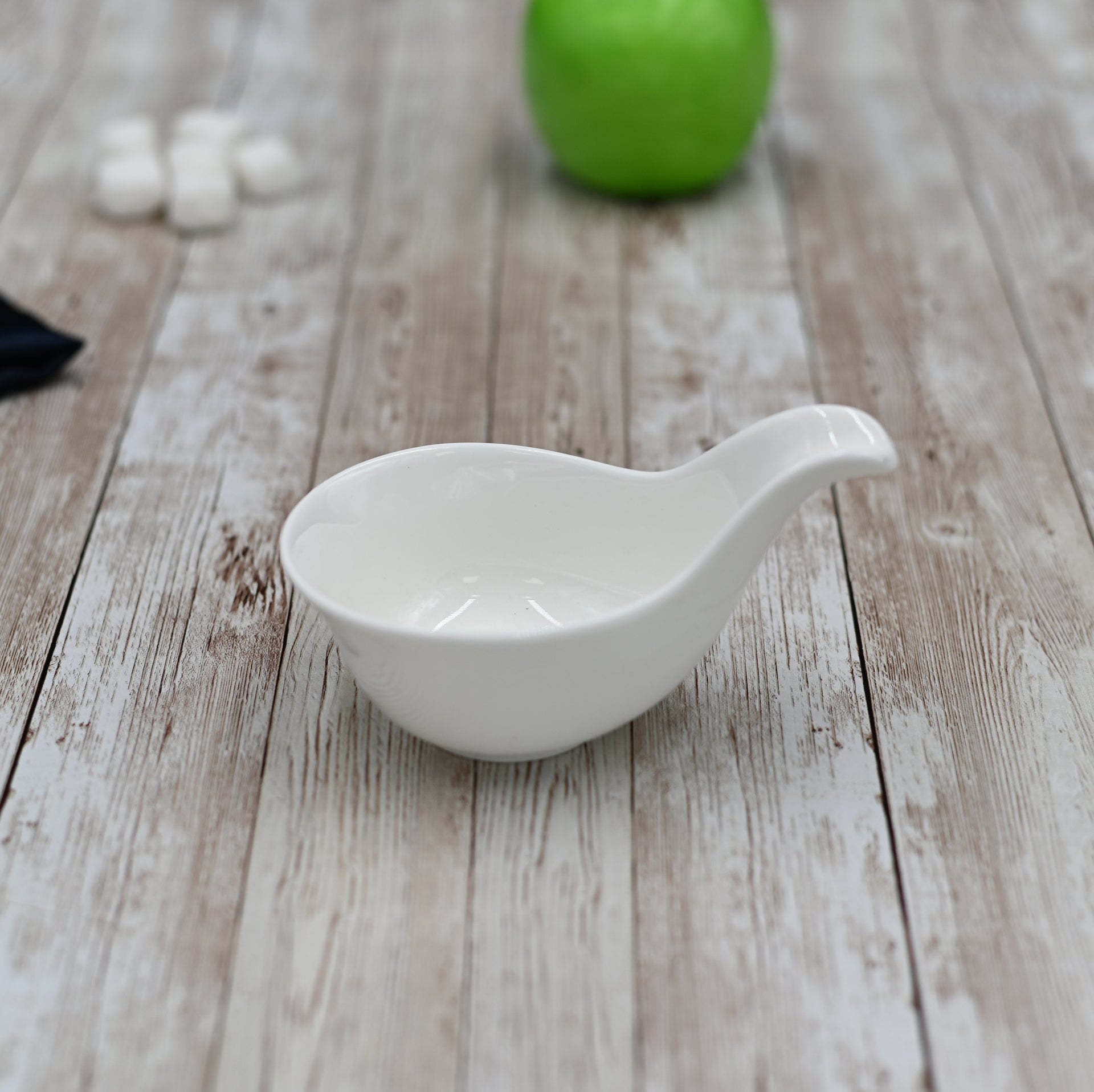 White Snack Dish 5