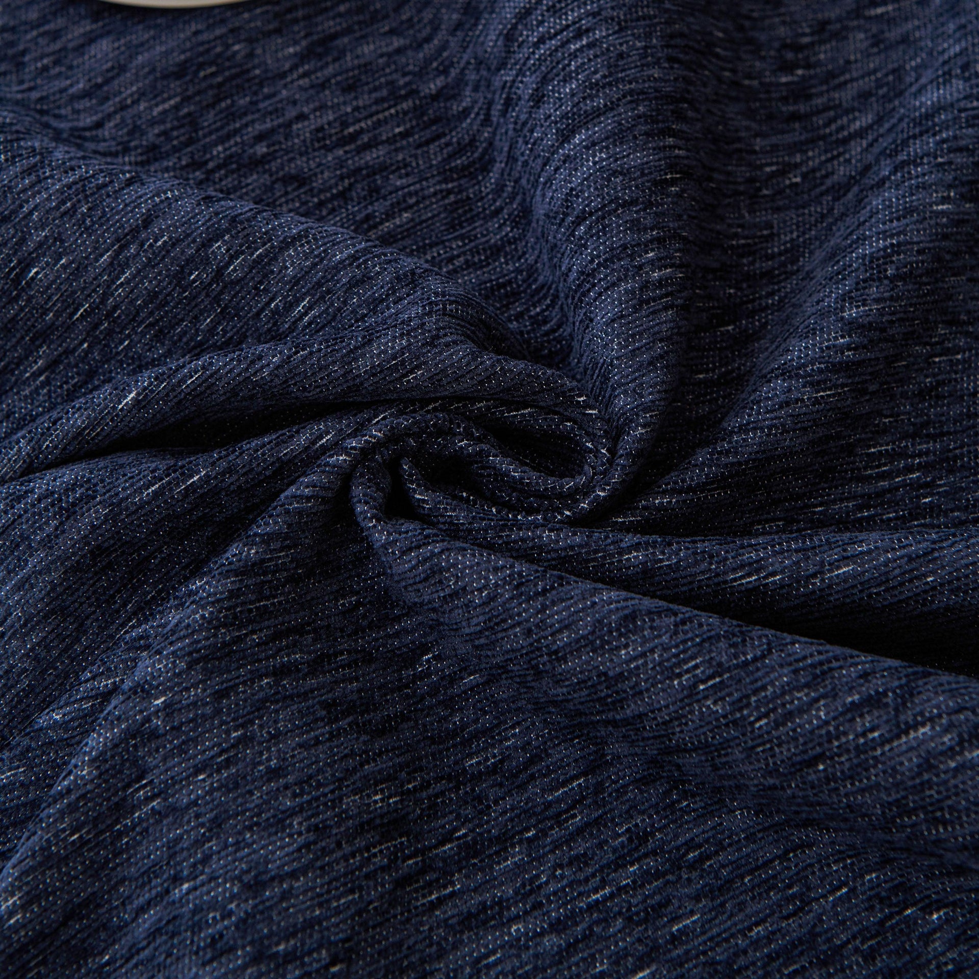 Solid Color Chenille Sofa Throw Blanket, Modern Decor Soft Couch Cover with Fringes