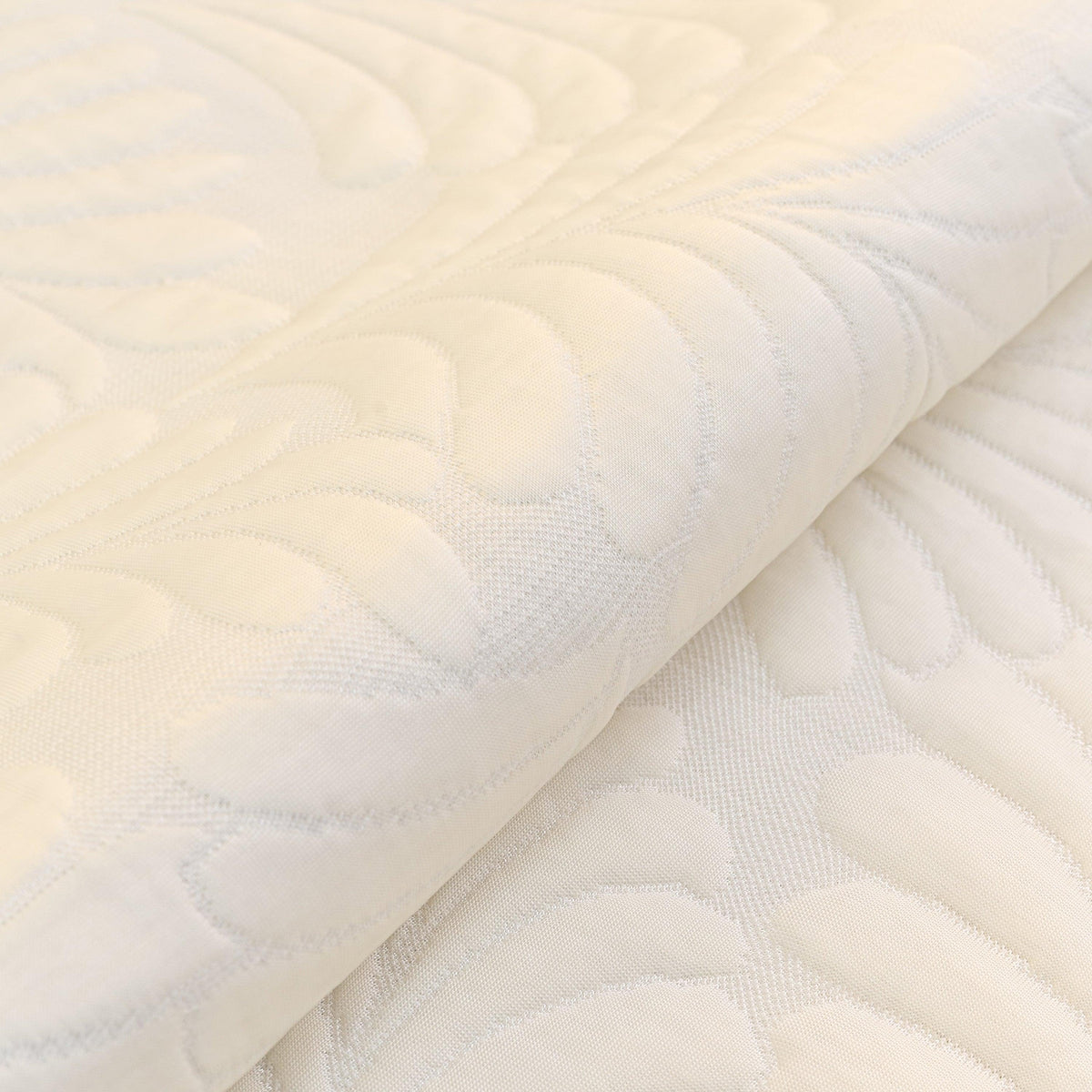 Sofa Cover for Leather & Fabric Couches, 3D Leaf Embossed Quilted Furniture Covers