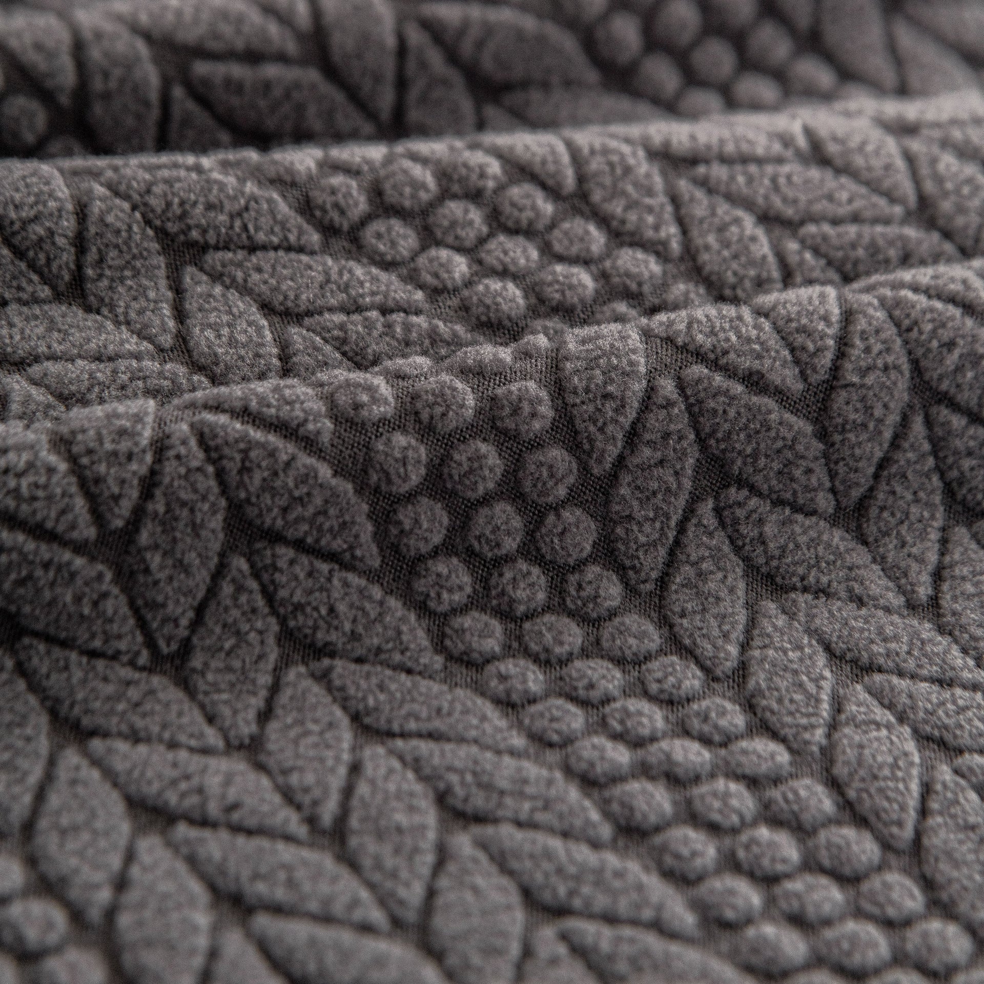 High Stretch Wheat Ear Embossed Textured Couch Slipcover, Water Repellent Sofa Cover