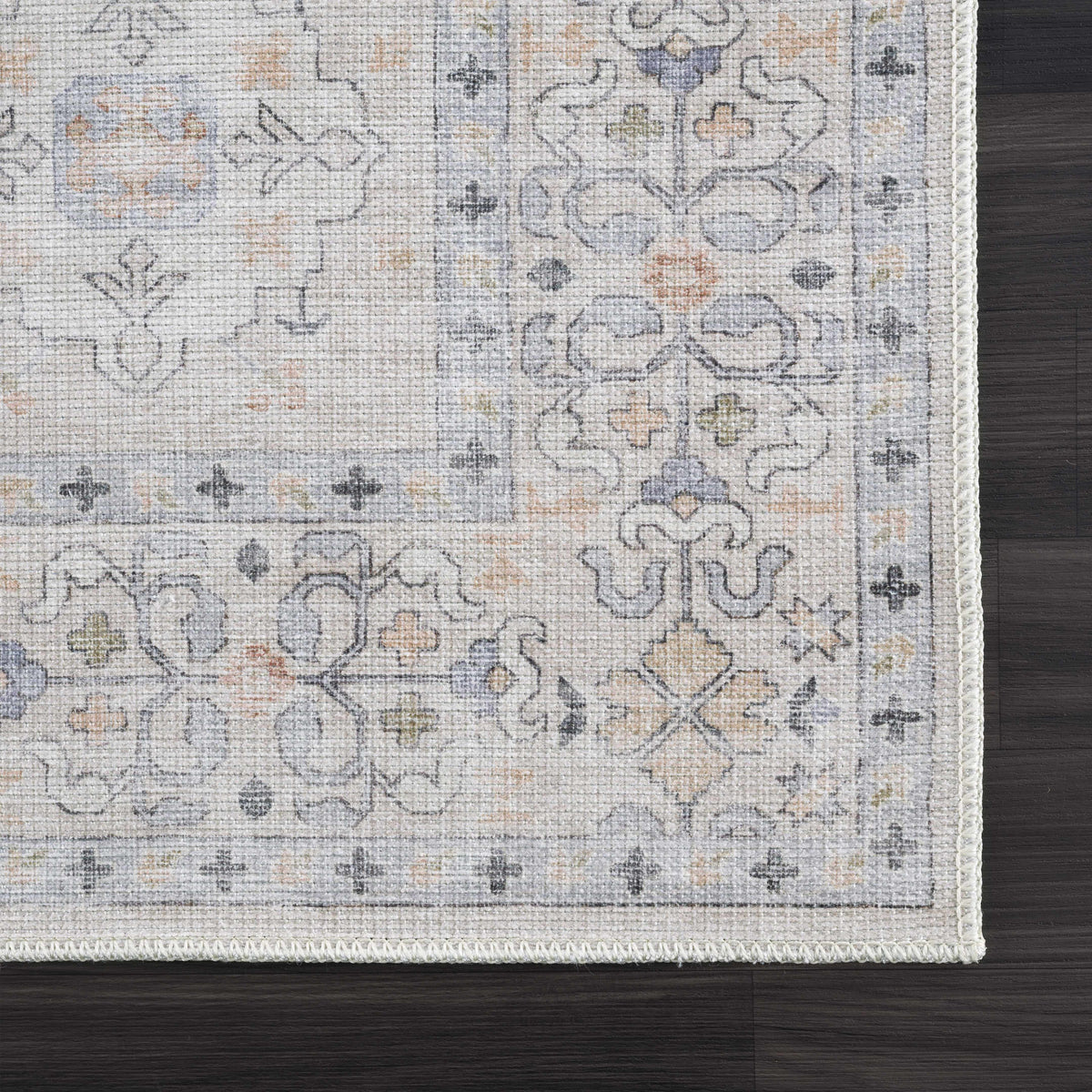 Beige Beckett Washable Rug - Clearance