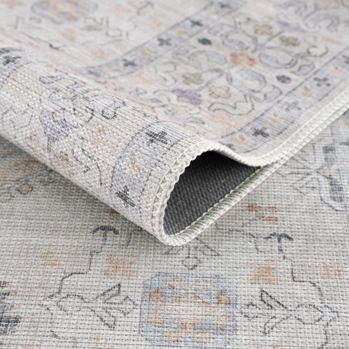 Beige Beckett Washable Rug - Clearance