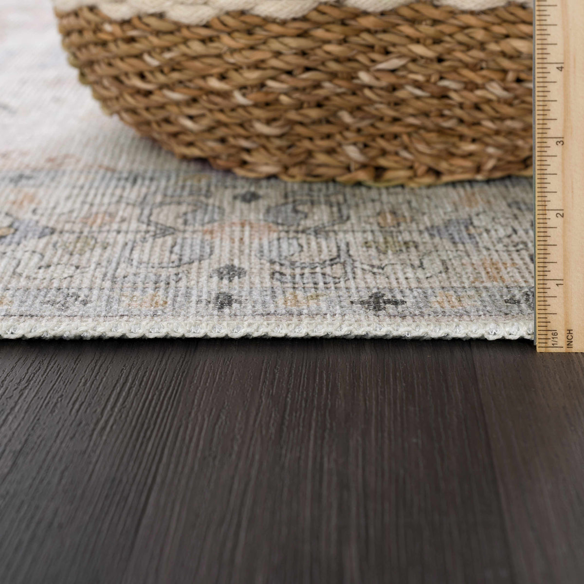 Beige Beckett Washable Rug - Clearance