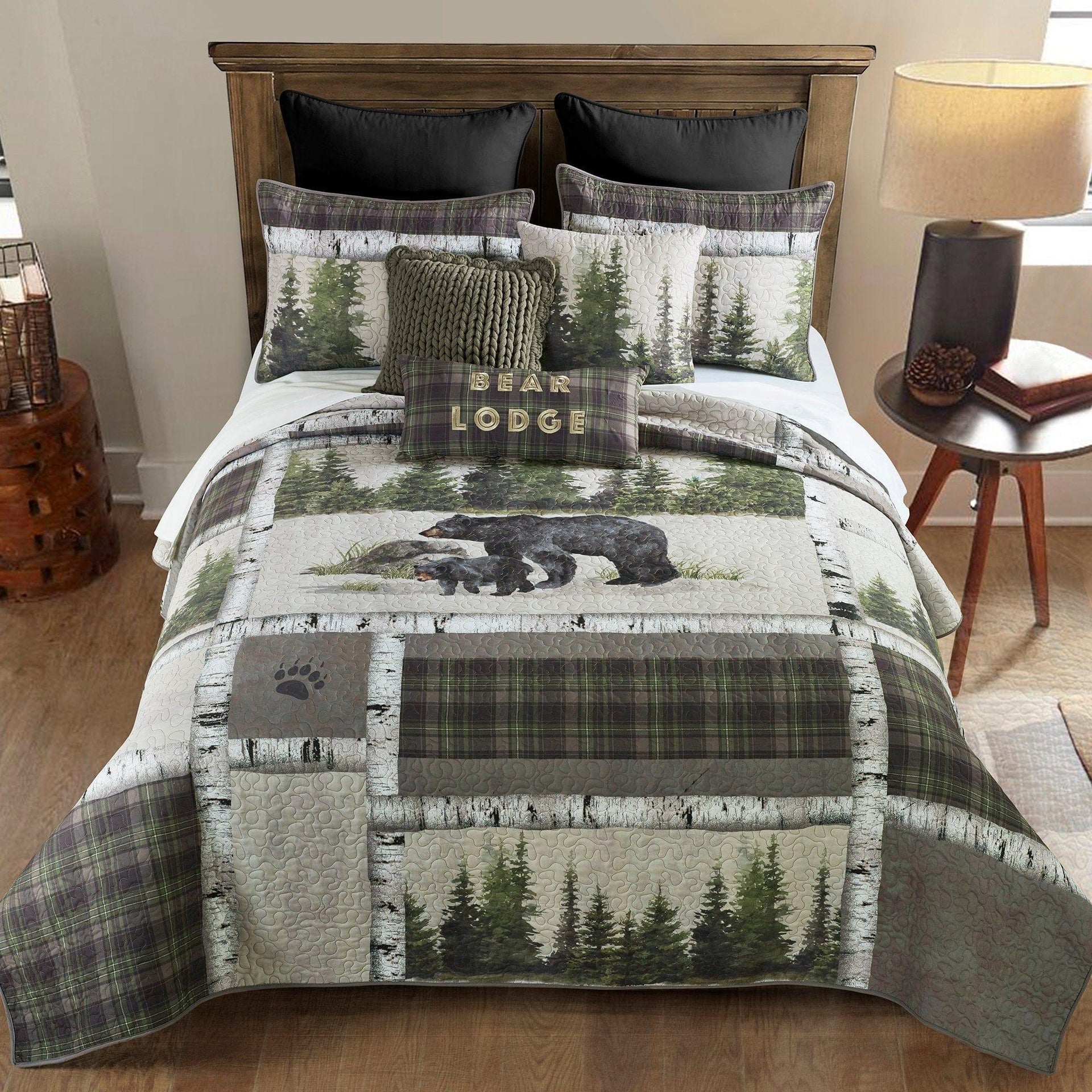 Birch Panel Quilt Set - Gifts for You 'n Me