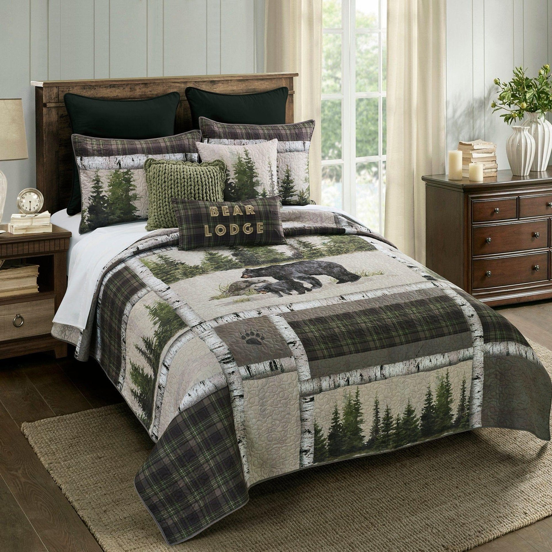 Birch Panel Quilt Set - Gifts for You 'n Me