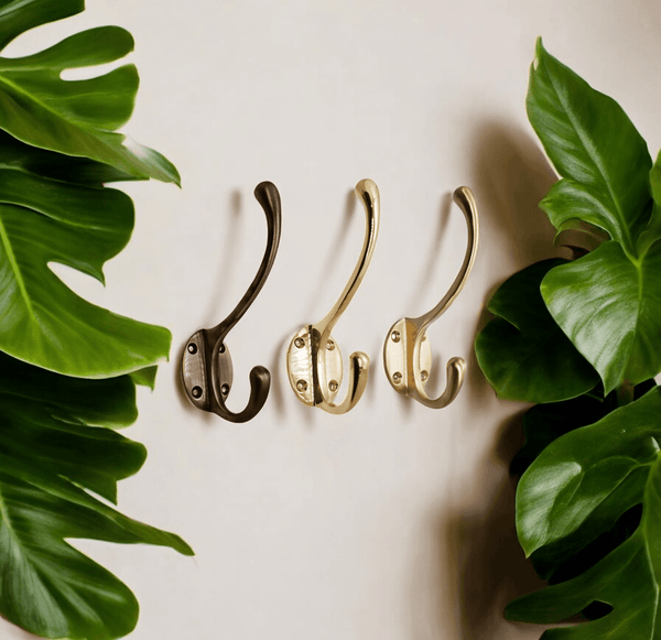Classic Brass Hat & Coat Hook