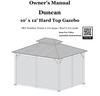 Replacement Parts - 10' x 12' Duncan Hardtop Gazebo