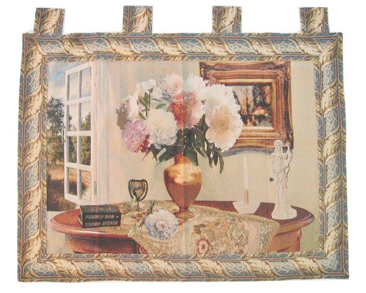 DaDa Bedding Breeze of Admiration Elegant Antique Woven Tapestry Wall Hanging - 36