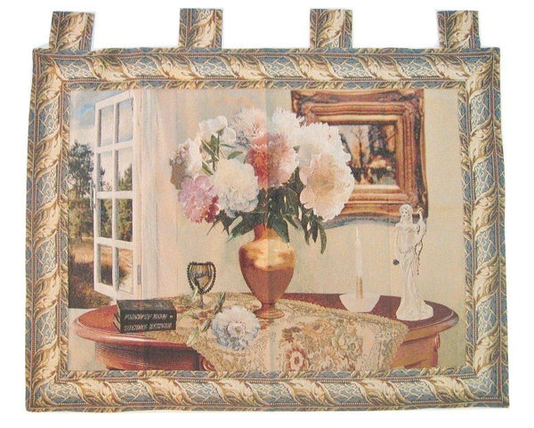 DaDa Bedding Breeze of Admiration Elegant Antique Woven Tapestry Wall Hanging - 36