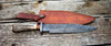 Damascus Steel 1800s Bowie Knife – 15