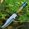 Damascus Steel Hunting Knife – 10