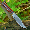 Damascus Steel Hunting Knife – 10