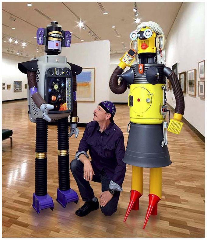 Dan And Ann Droid by Ken Shotwell - Artman