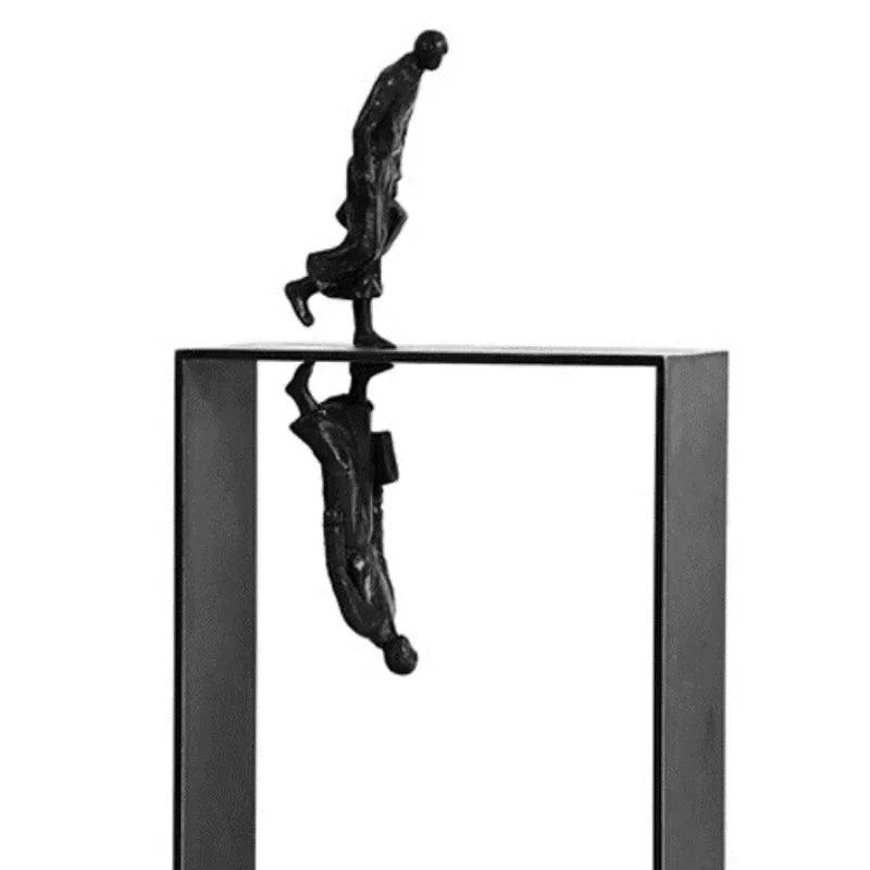 Dancer Statue - Elegant Metal 12-Inch