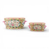 Oval Footbath Rose Medallion -  Inspired by traditional Rose Canton Porcelain