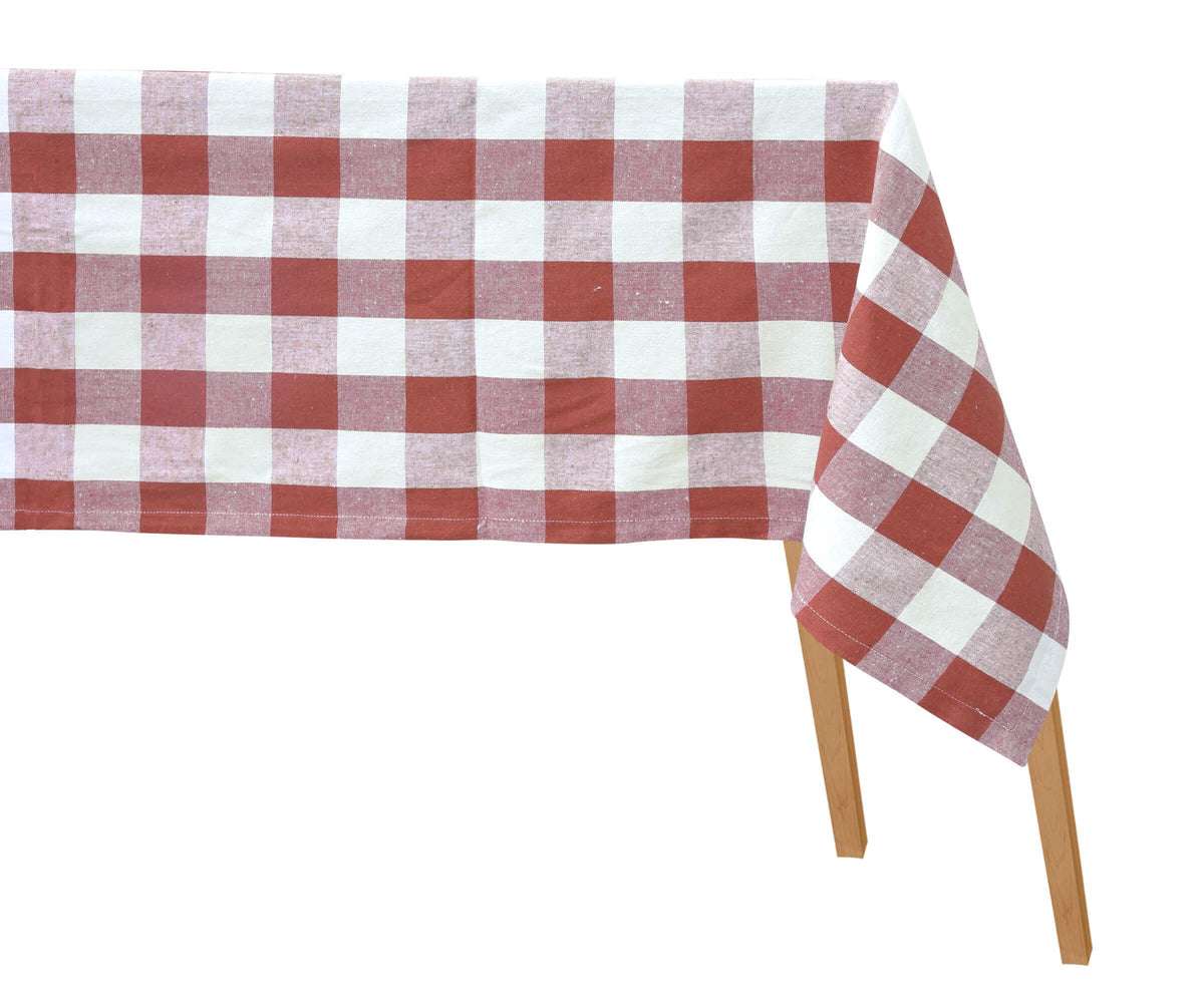 Cotton Tablecloths - Plaid Cloth Tablecloths