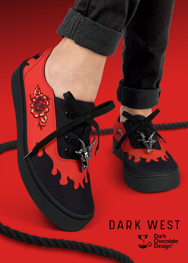 Chocolaticas® Dark West Casual Sneaker