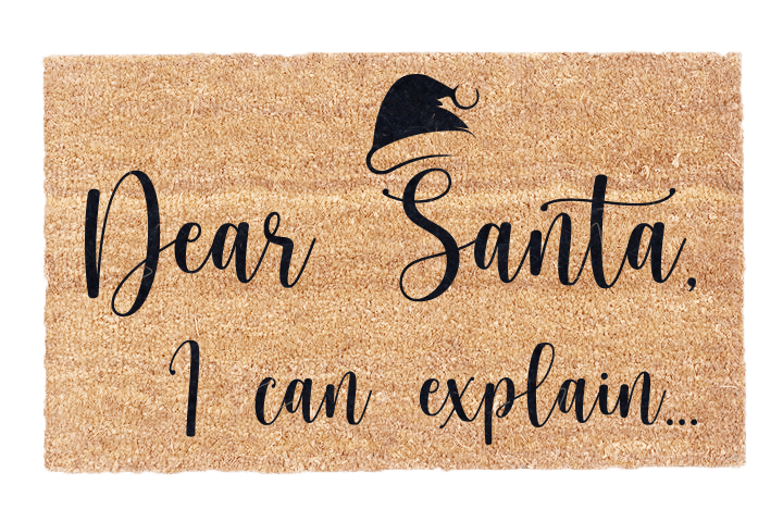 Dear Santa, I Can Explain..