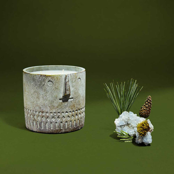 Bear Hug Stone Face Candle 27oz