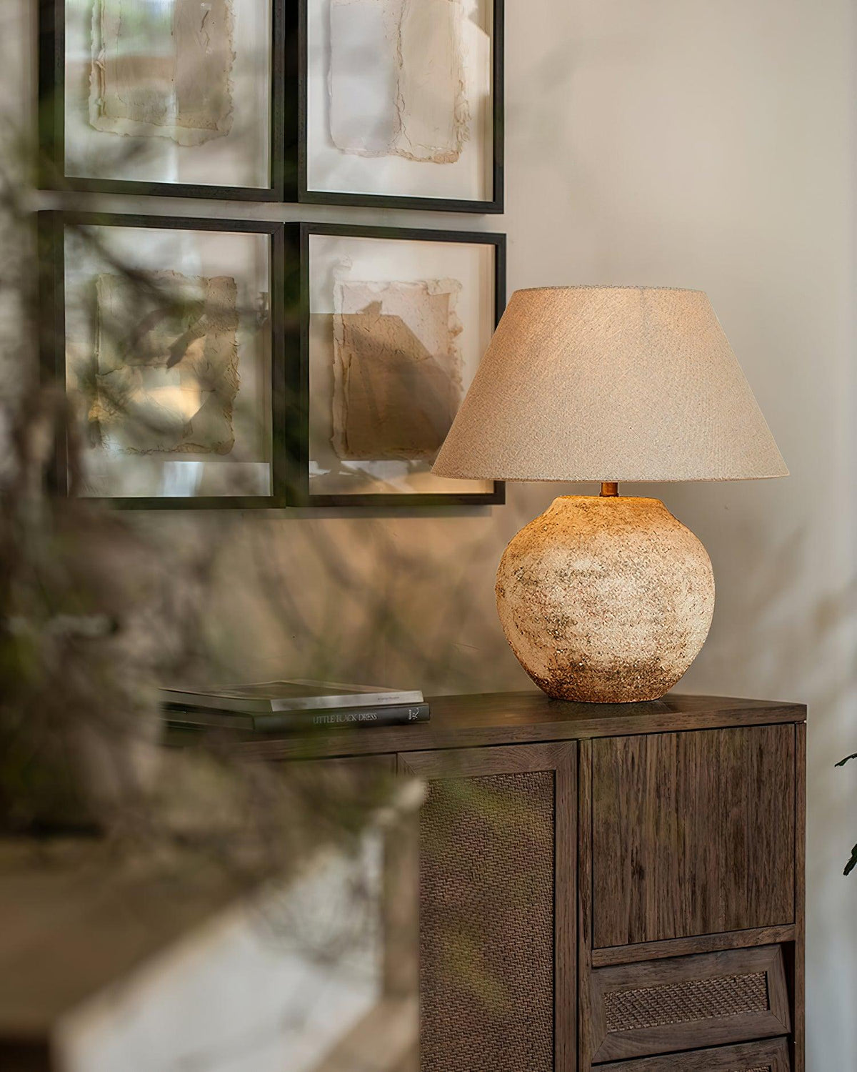 Desert Sand Table Lamp 16.5