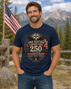 Vintage T-Shirt One Nation Under God Patriotic Freedom Cross