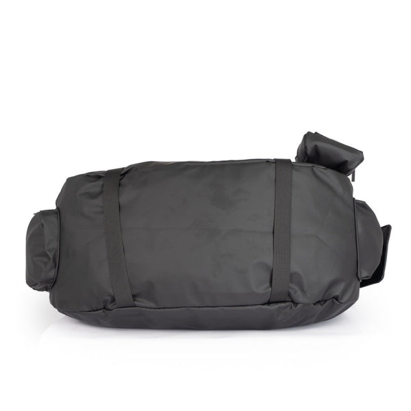 Designer Black Messenger Bag