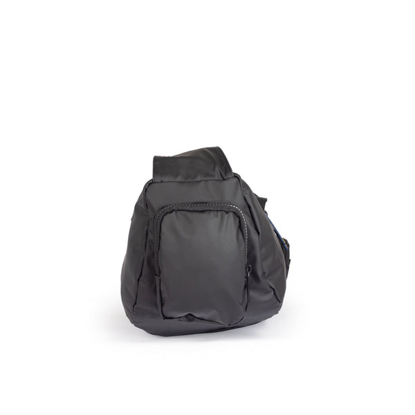 Designer Black Messenger Bag
