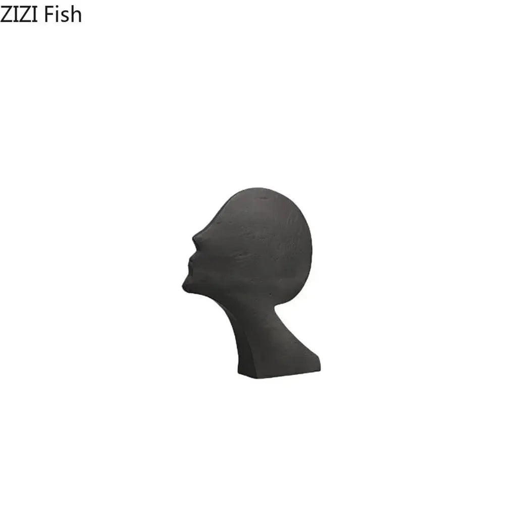 Desk Statue - Modern Metal Small