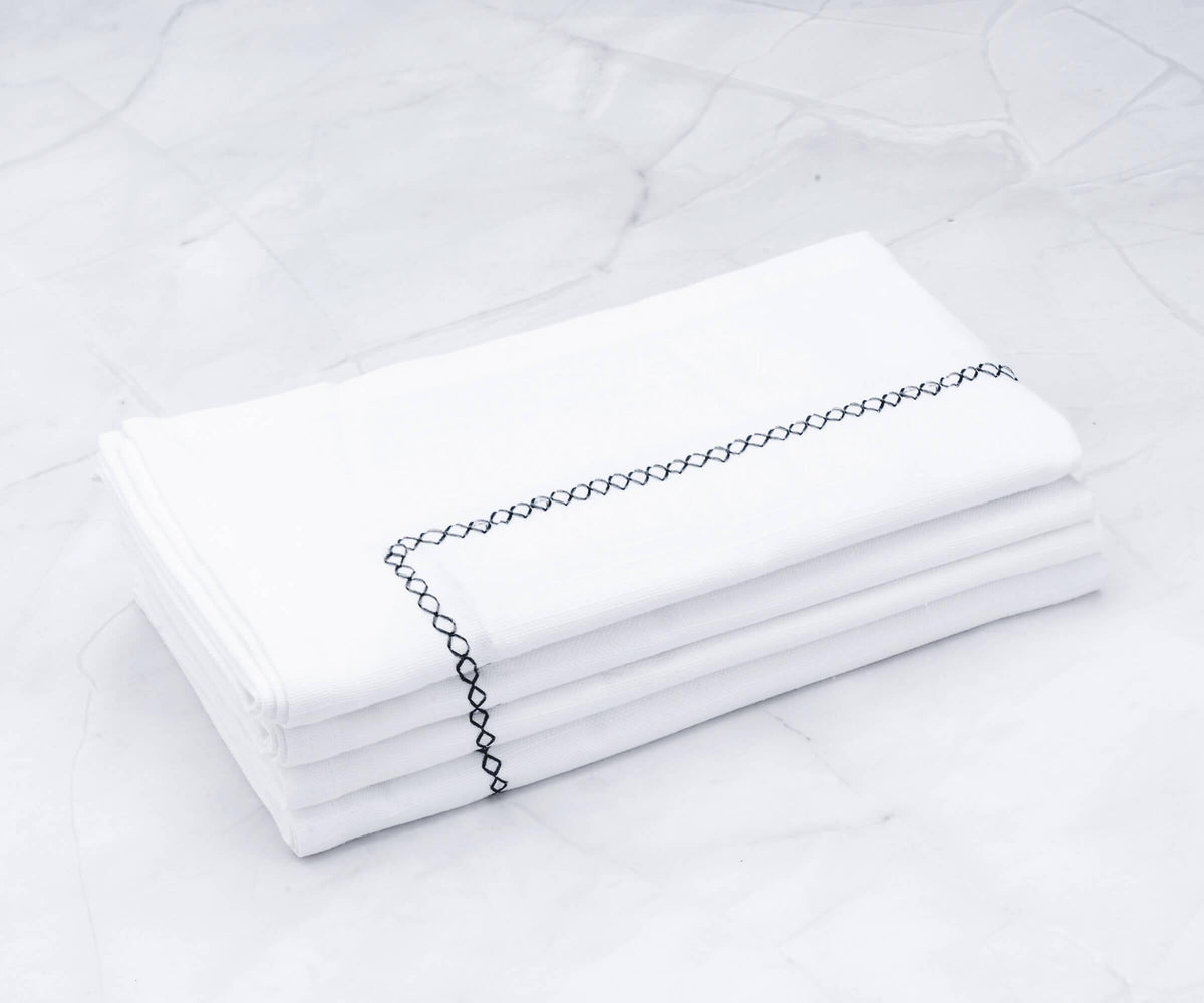 White Napkins - Personalized Napkins