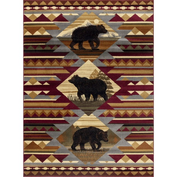 Diamond Bear Area Rug