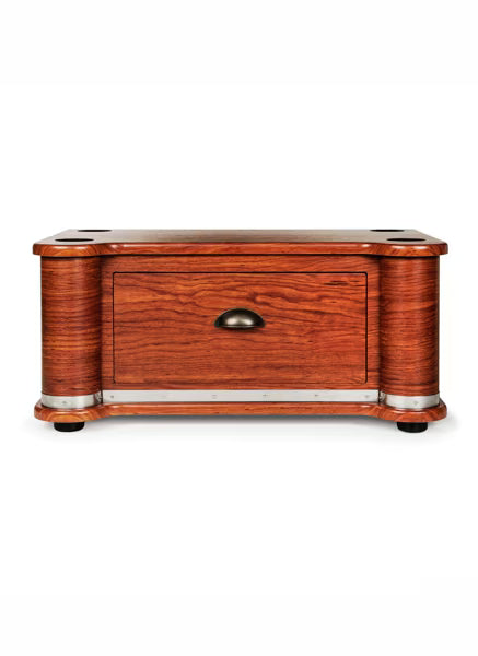 Digital LED Jukebox with Bluetooth - Walnut
CR1215A-WA Wooden stand  with a drawer on a white background