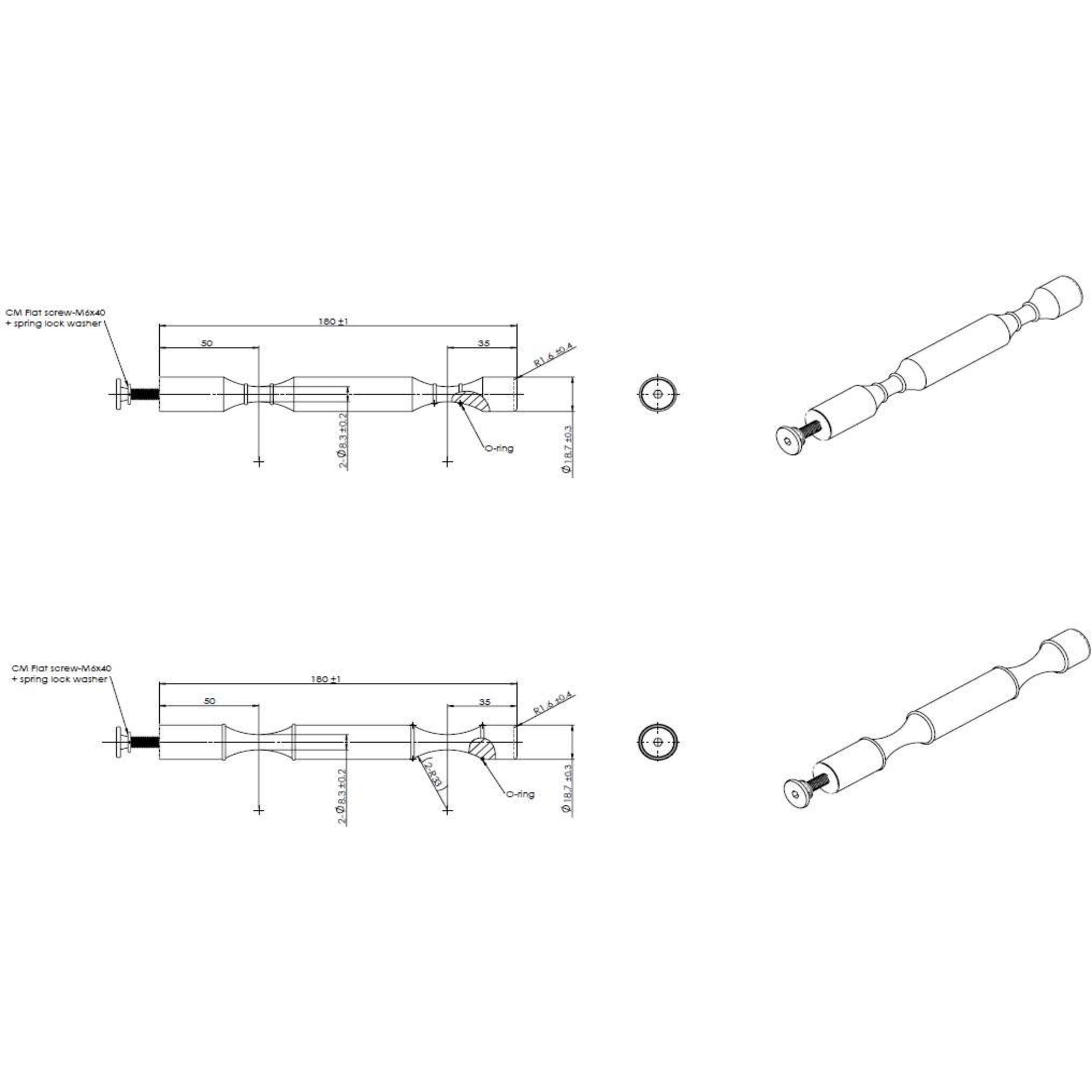Label-Forward Wine Peg