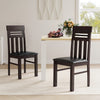 Dining Chairs High Back Dining Room Chairs Set of 2-Brown